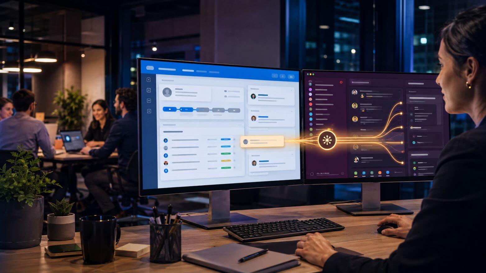Claude también se está metiendo directamente dentro de Salesforce y Slack